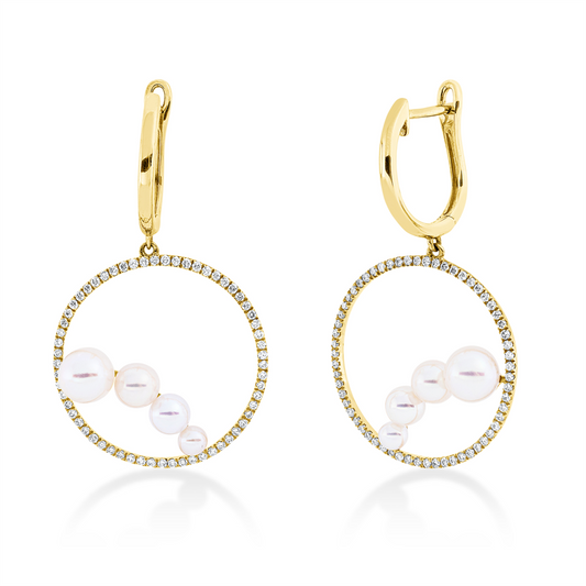Perle Ohrschmuck - 2V248