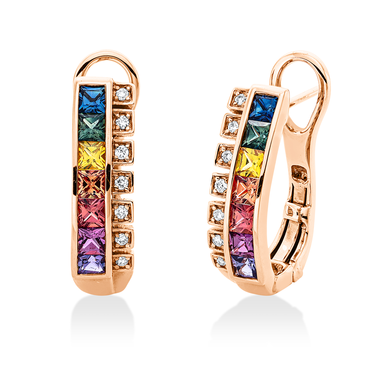 Rainbow & Multicolor Creolen - 2W624
