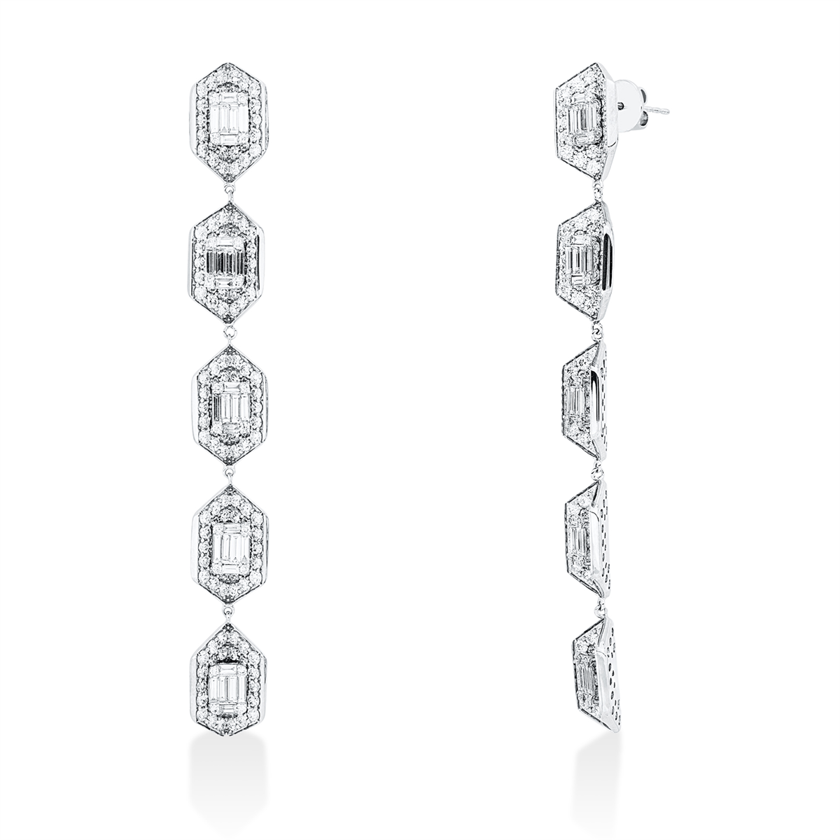 Baguette Ohrschmuck - 2W942