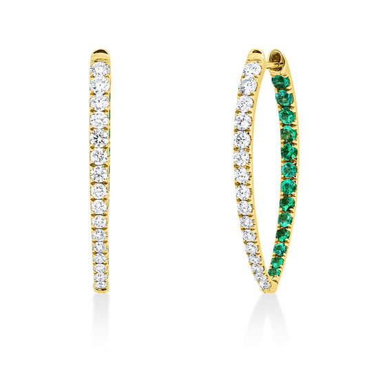 Farbstein Classic Creolen - 2X129