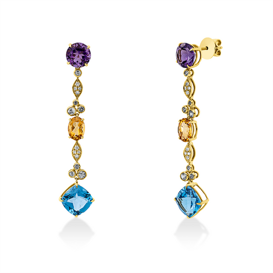 Farbstein Fashion Ohrschmuck - 2X300