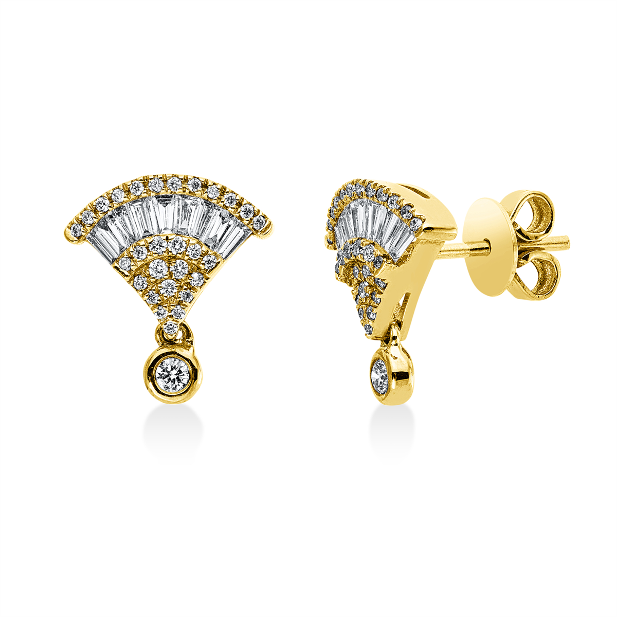 Baguette Ohrschmuck - 2X528