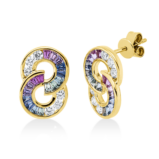 Farbstein Classic Ohrstecker - 2X621