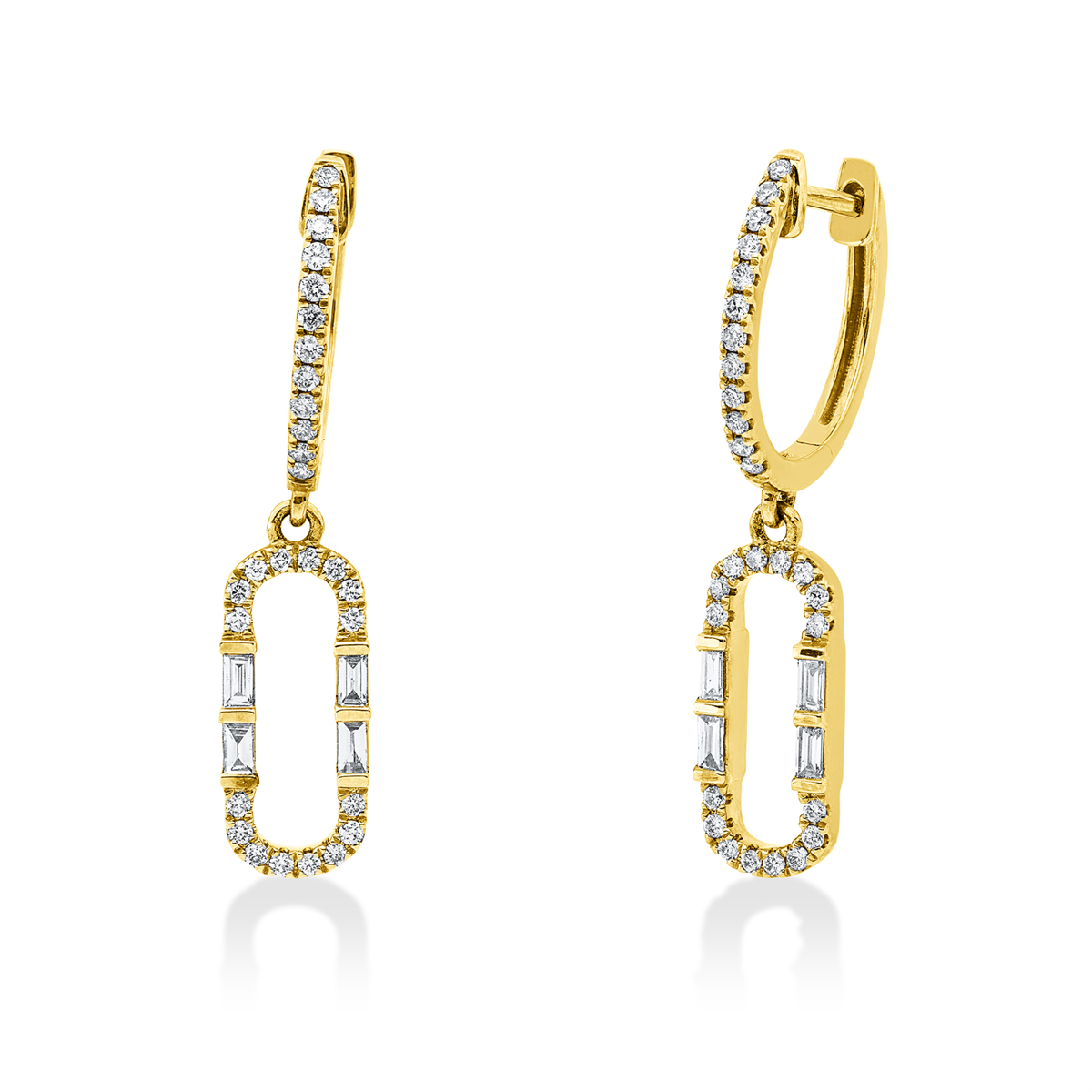 Baguette Ohrschmuck - 2X723