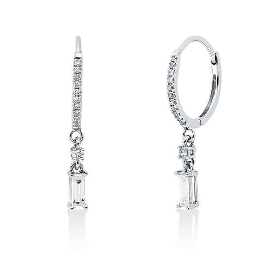 Baguette Ohrschmuck - 2X880