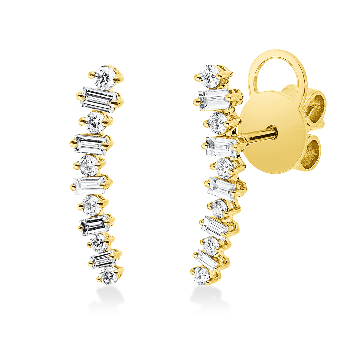Baguette Ohrstecker - 2Y121