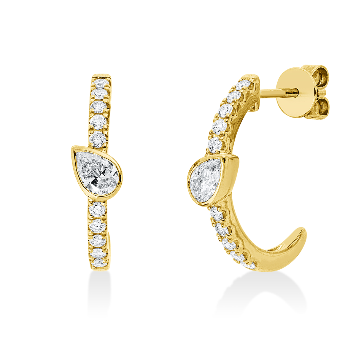 Solitaire mit Besatz Ohrschmuck - 2Y688