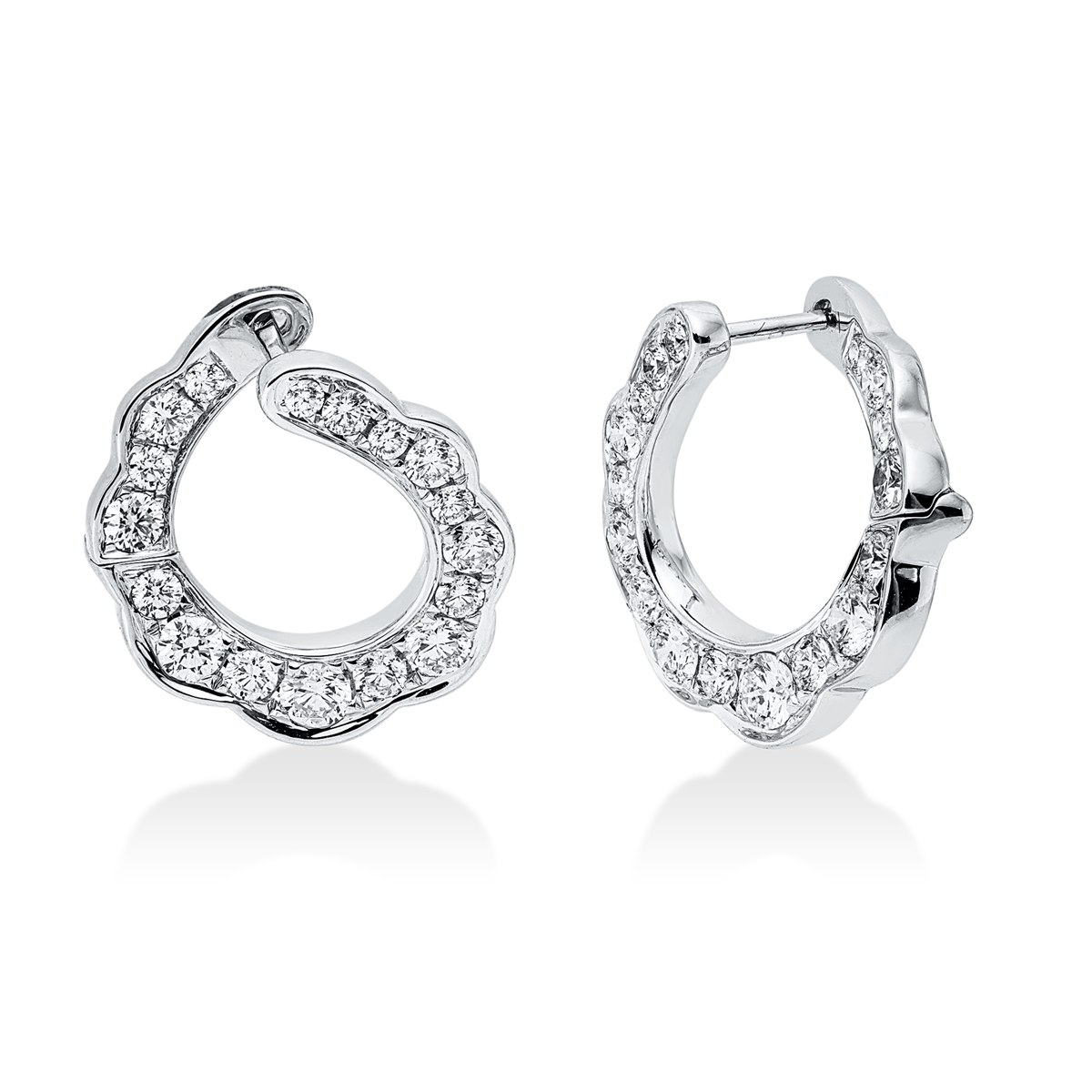 Mehrfachsteinbesatz Ohrschmuck - 2Y762