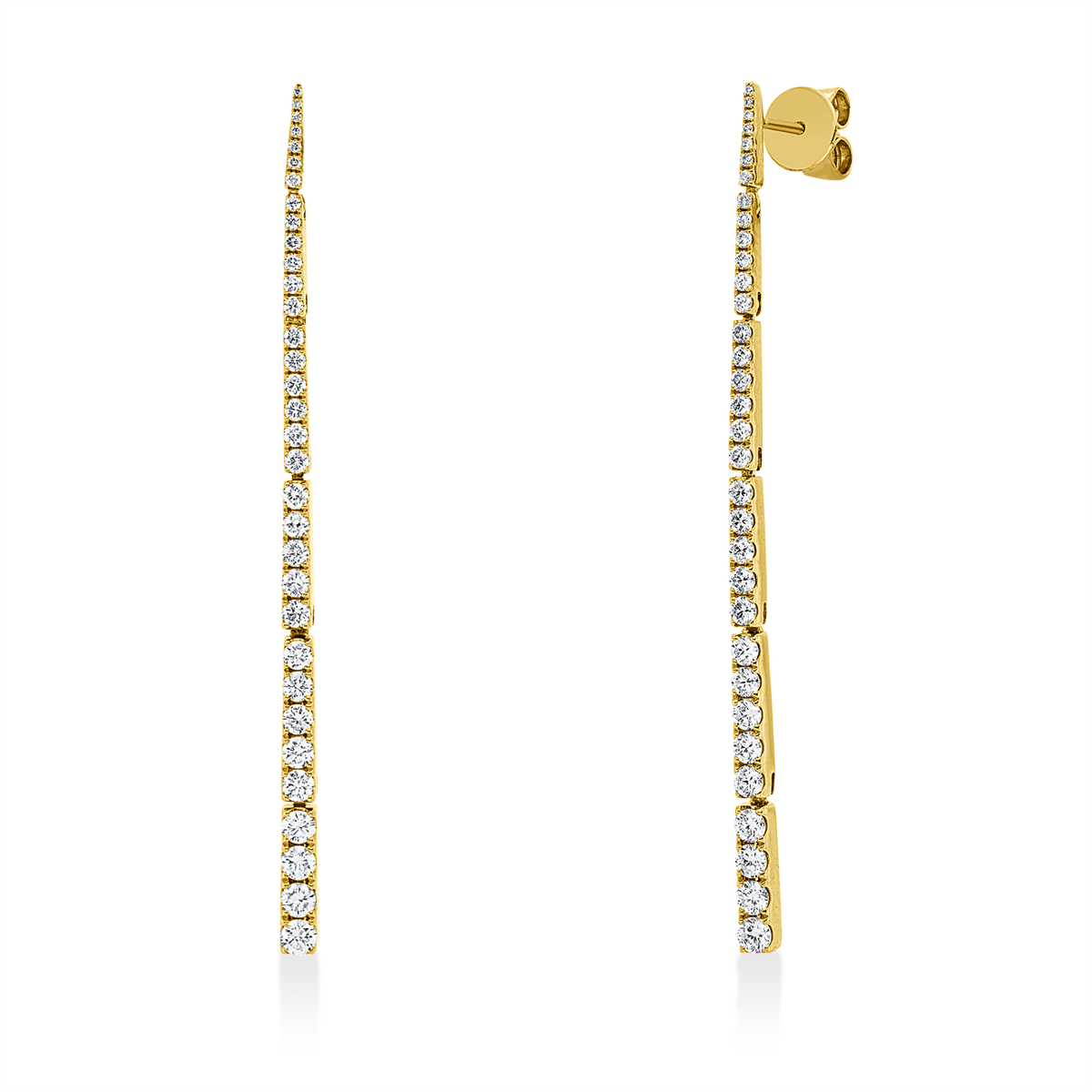 Mehrfachsteinbesatz Ohrschmuck - 2Y796