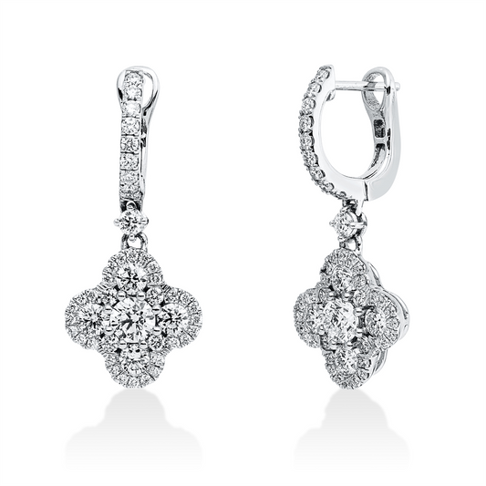 Mehrfachsteinbesatz Ohrschmuck - 2Z545