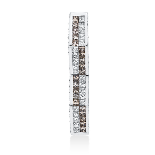 Farbiger Diamant Anhänger - 3I775