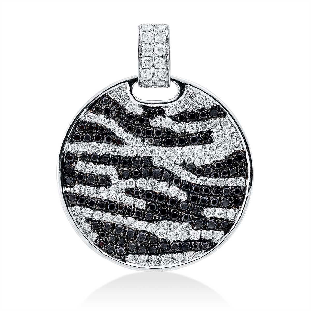 Farbiger Diamant Anhänger - 3I778