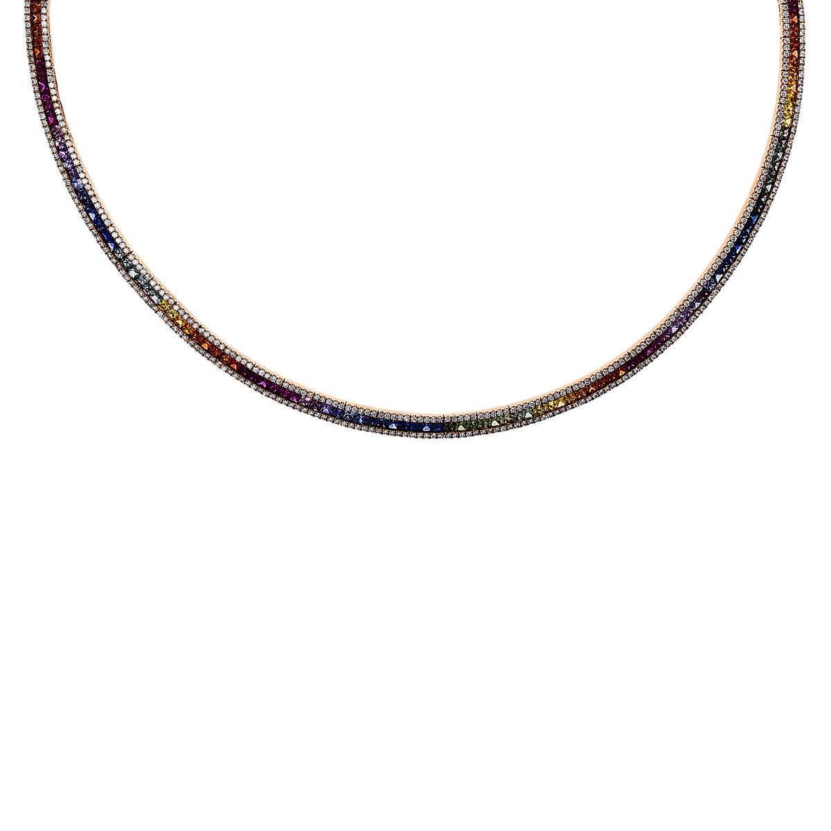 Rainbow & Multicolor Collier - 4E573