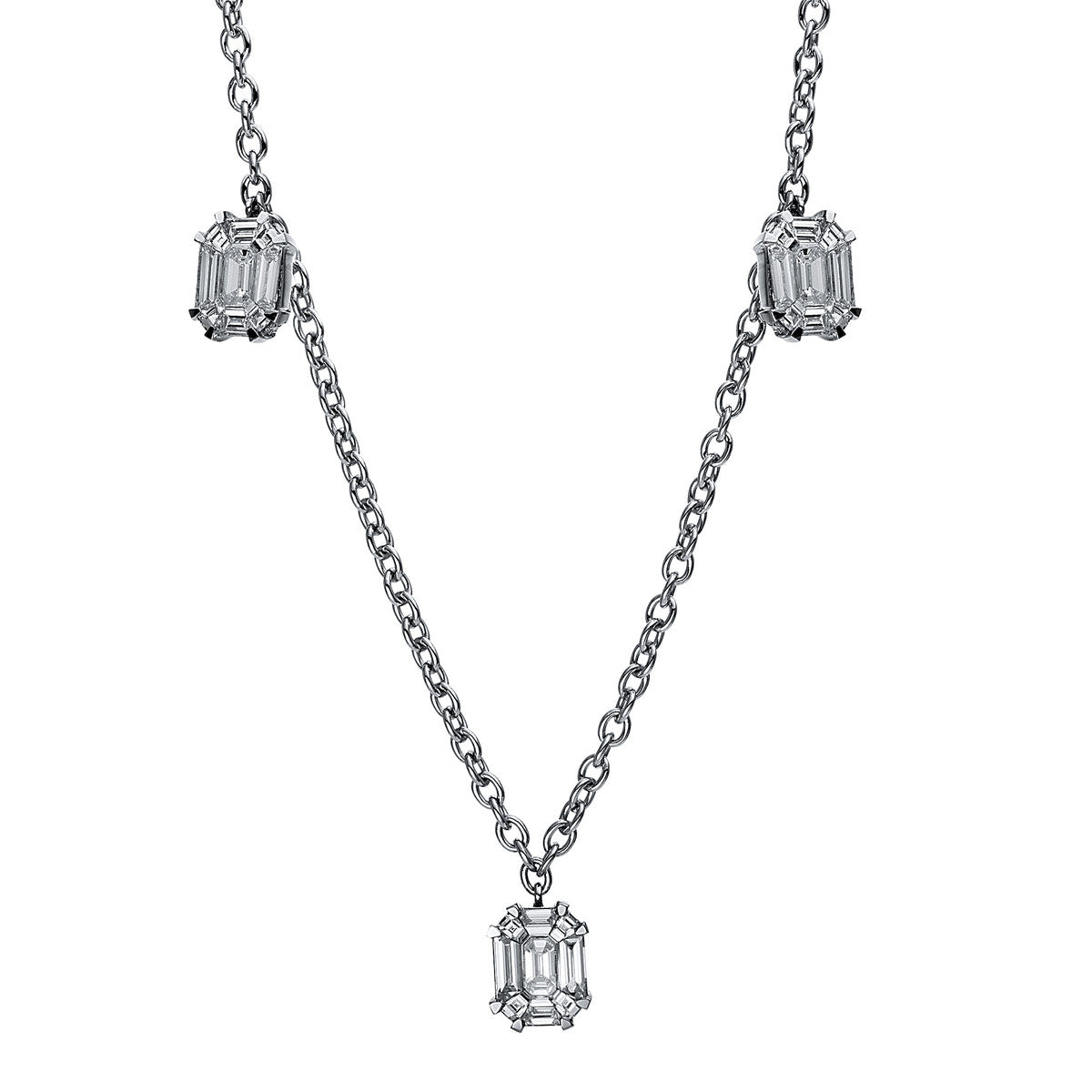 Baguette Illusion Collier - 4E654