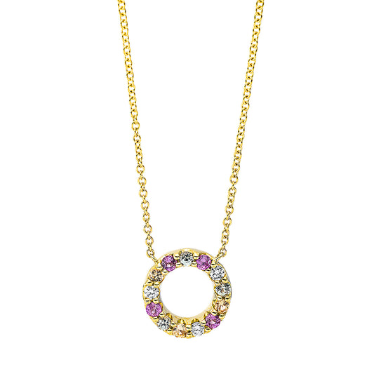 Rainbow & Multicolor Collier - 4J417