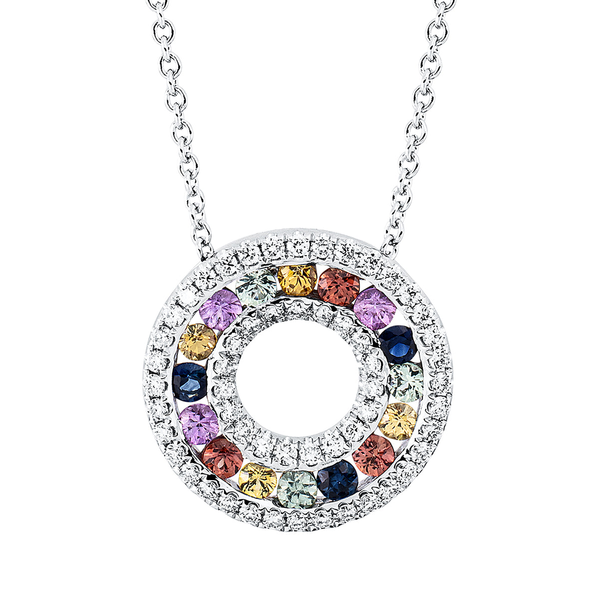 Rainbow & Multicolor Collier - 4L044