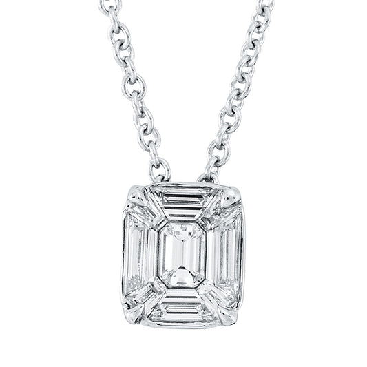 Baguette Illusion Collier - 4L052