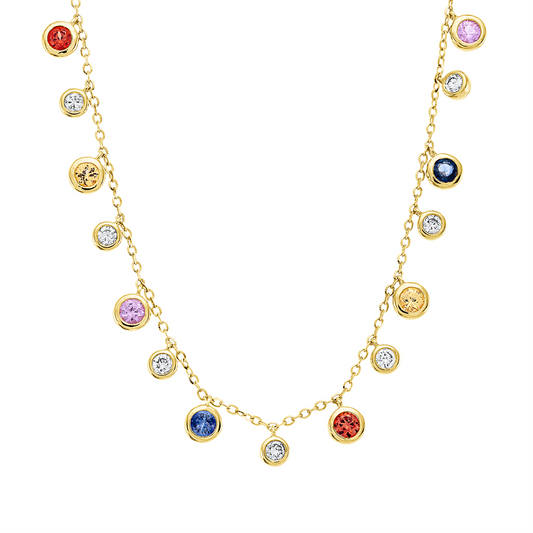 Rainbow & Multicolor Collier - 4O396