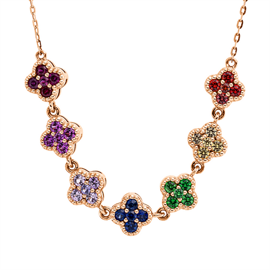 Rainbow & Multicolor Collier - 4O651