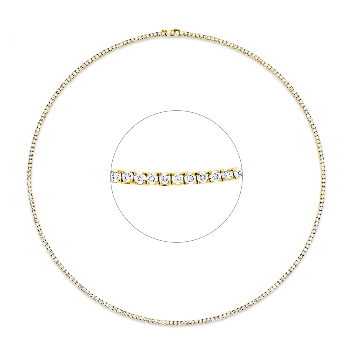 Tennisarmband Collier - 4O855