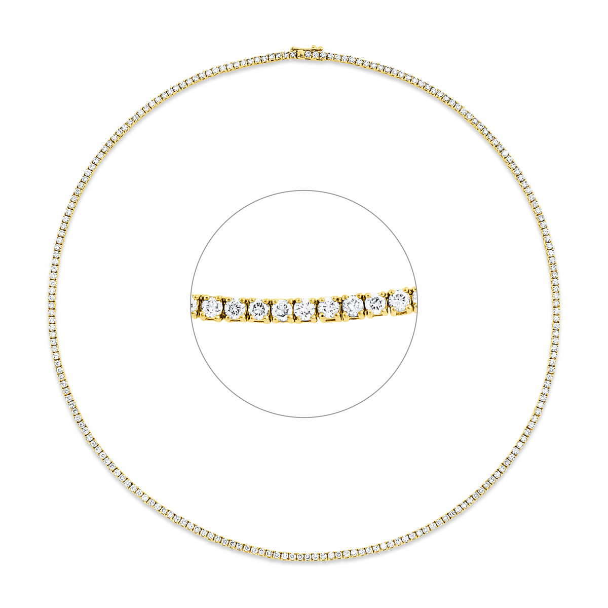 Tennisarmband Collier - 4O856