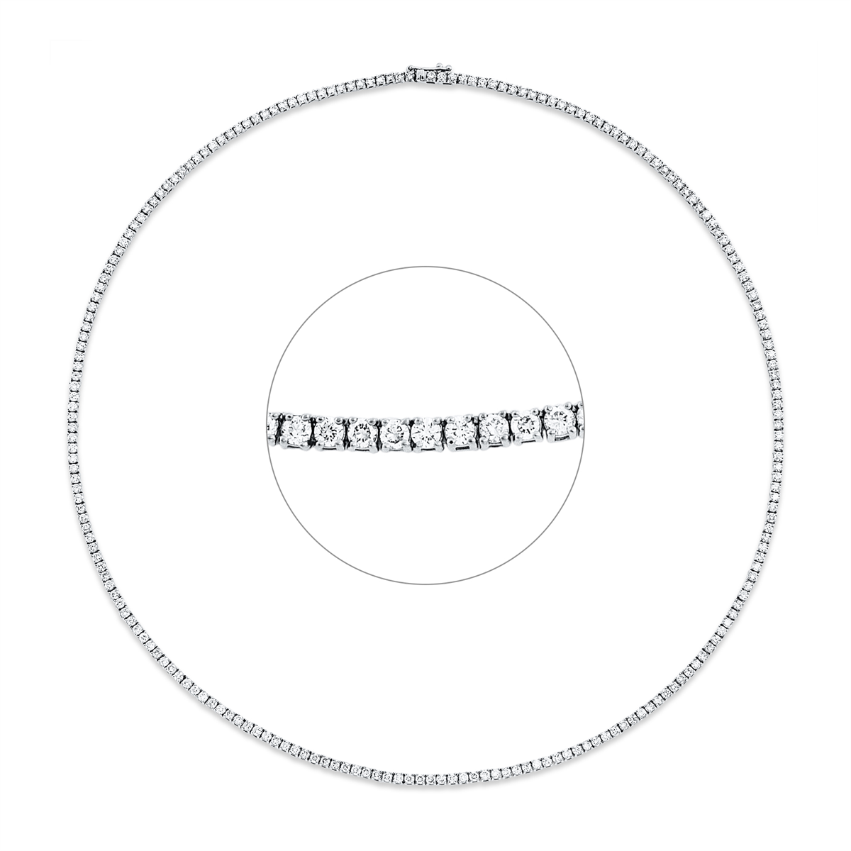 Tennisarmband Collier - 4O856