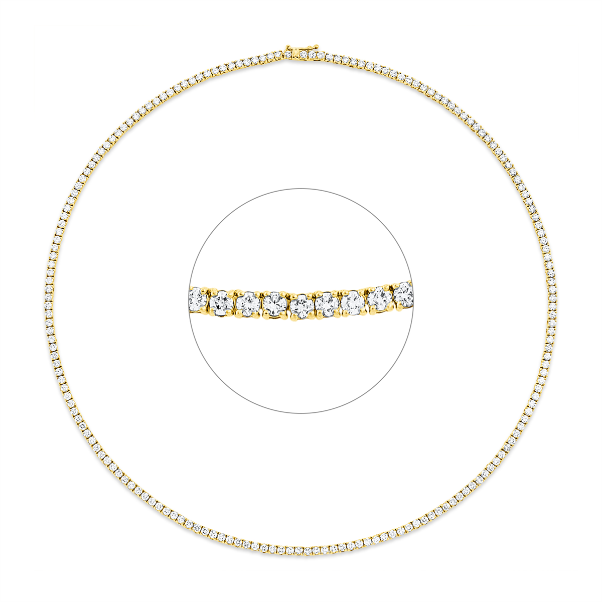 Tennisarmband Collier - 4O857