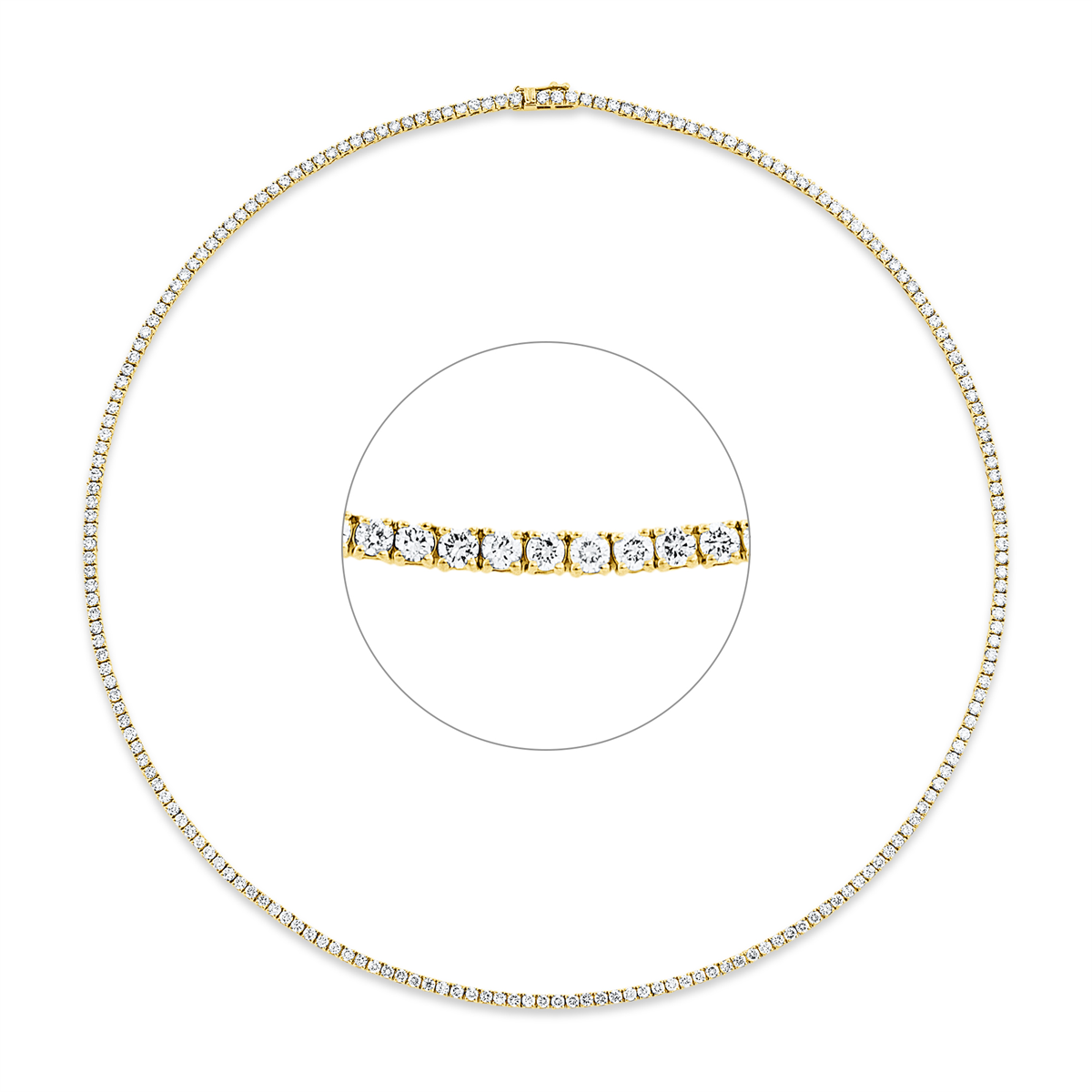 Tennisarmband Collier - 4O860