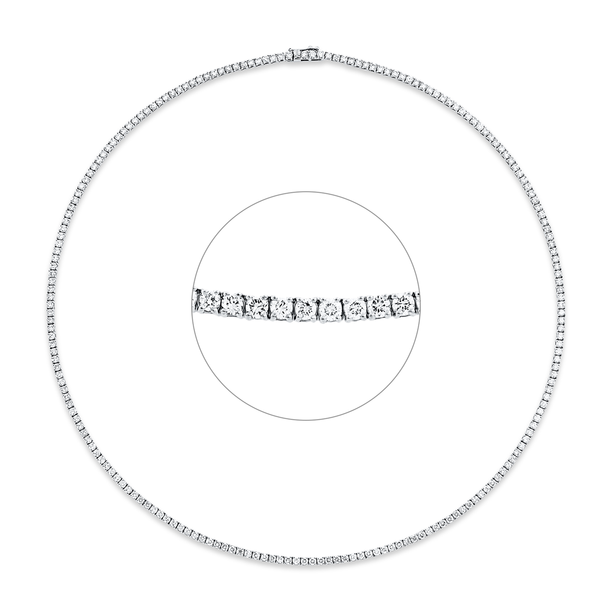 Tennisarmband Collier - 4O860
