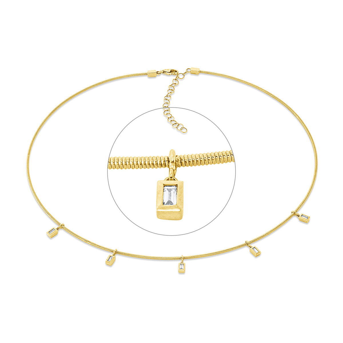 Baguette Collier - 4P658