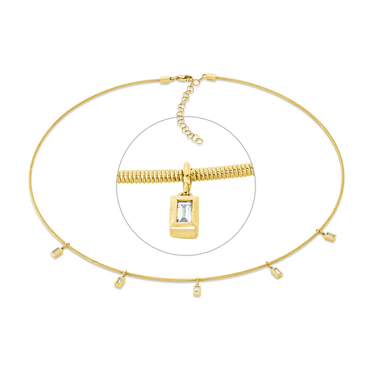 Baguette Collier - 4P658
