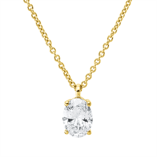 Solitaire Collier - 4Q252