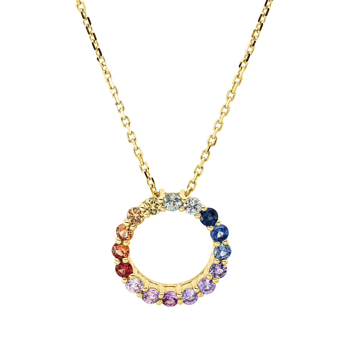 Rainbow & Multicolor Collier - 4Q384