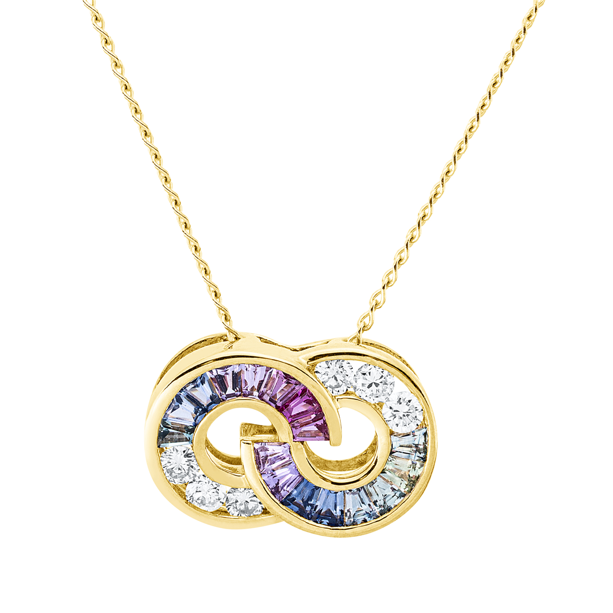 Rainbow & Multicolor Collier - 4Q385