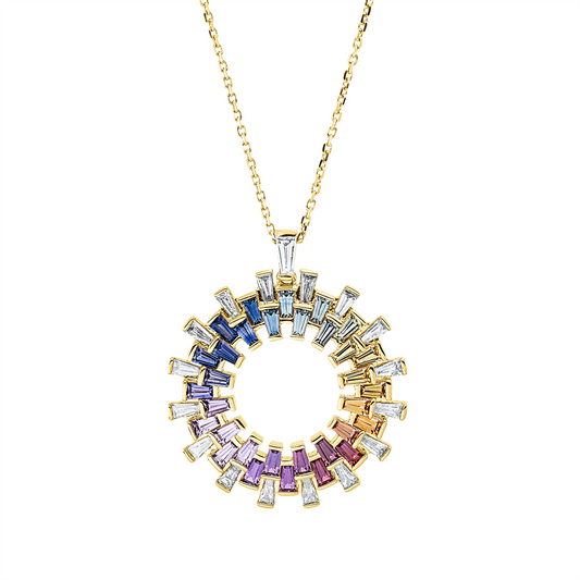 Rainbow & Multicolor Collier - 4Q395