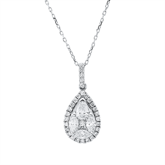Baguette Illusion Collier - 4Q426