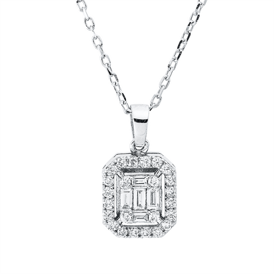 Baguette Illusion Collier - 4Q427