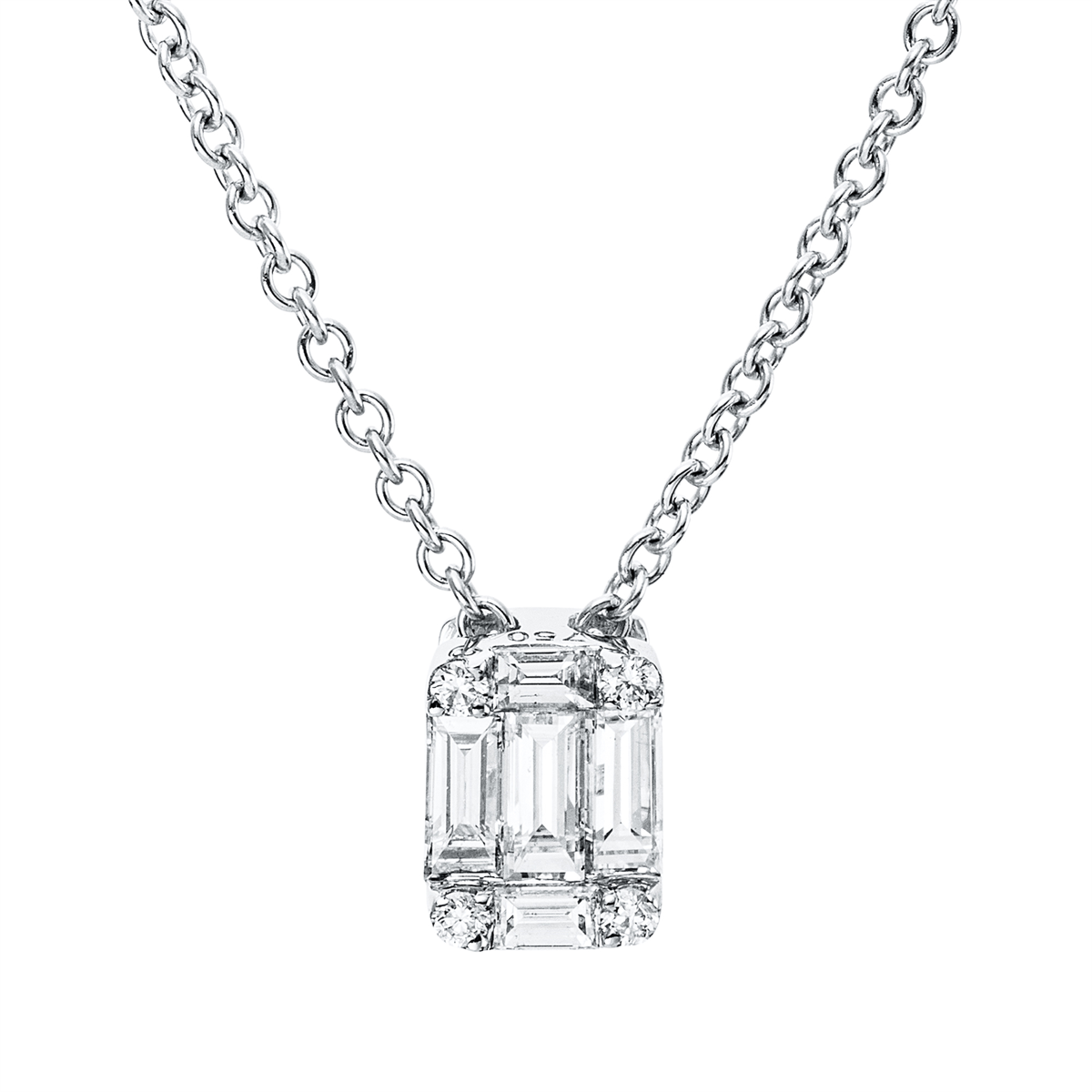 Baguette Illusion Collier - 4Q654