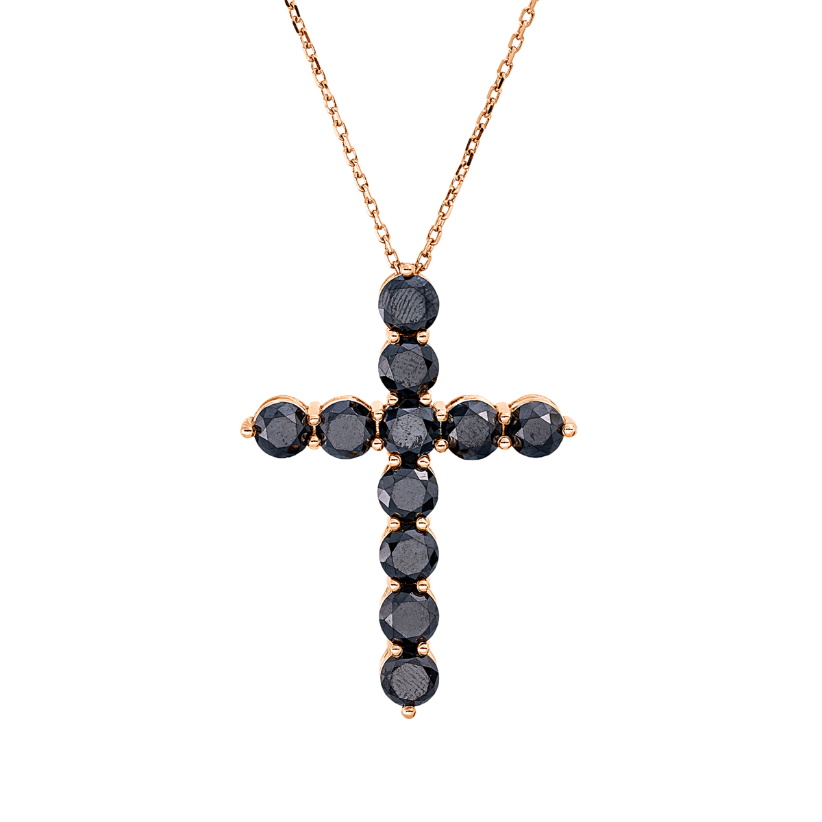 Farbiger Diamant Collier - 4Q694