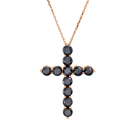 Farbiger Diamant Collier - 4Q694