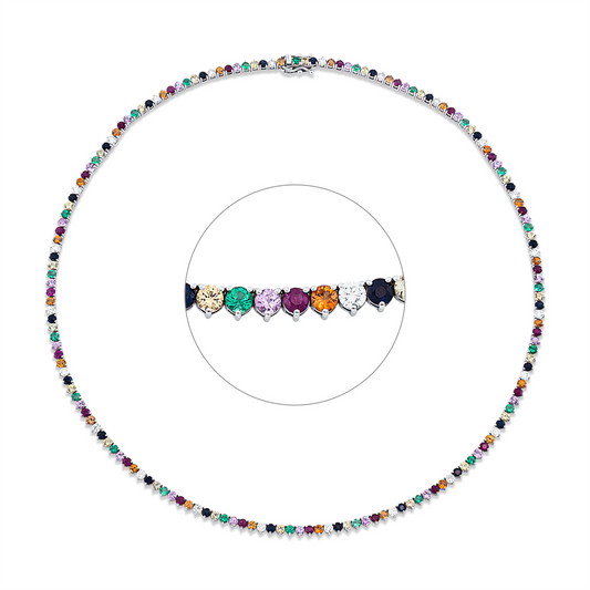 Rainbow & Multicolor Collier - 4Q991