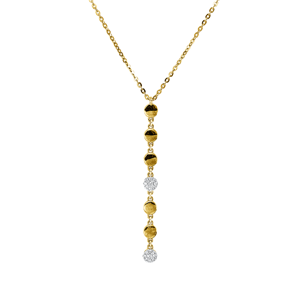 Mehrfachsteinbesatz Collier - 4R101