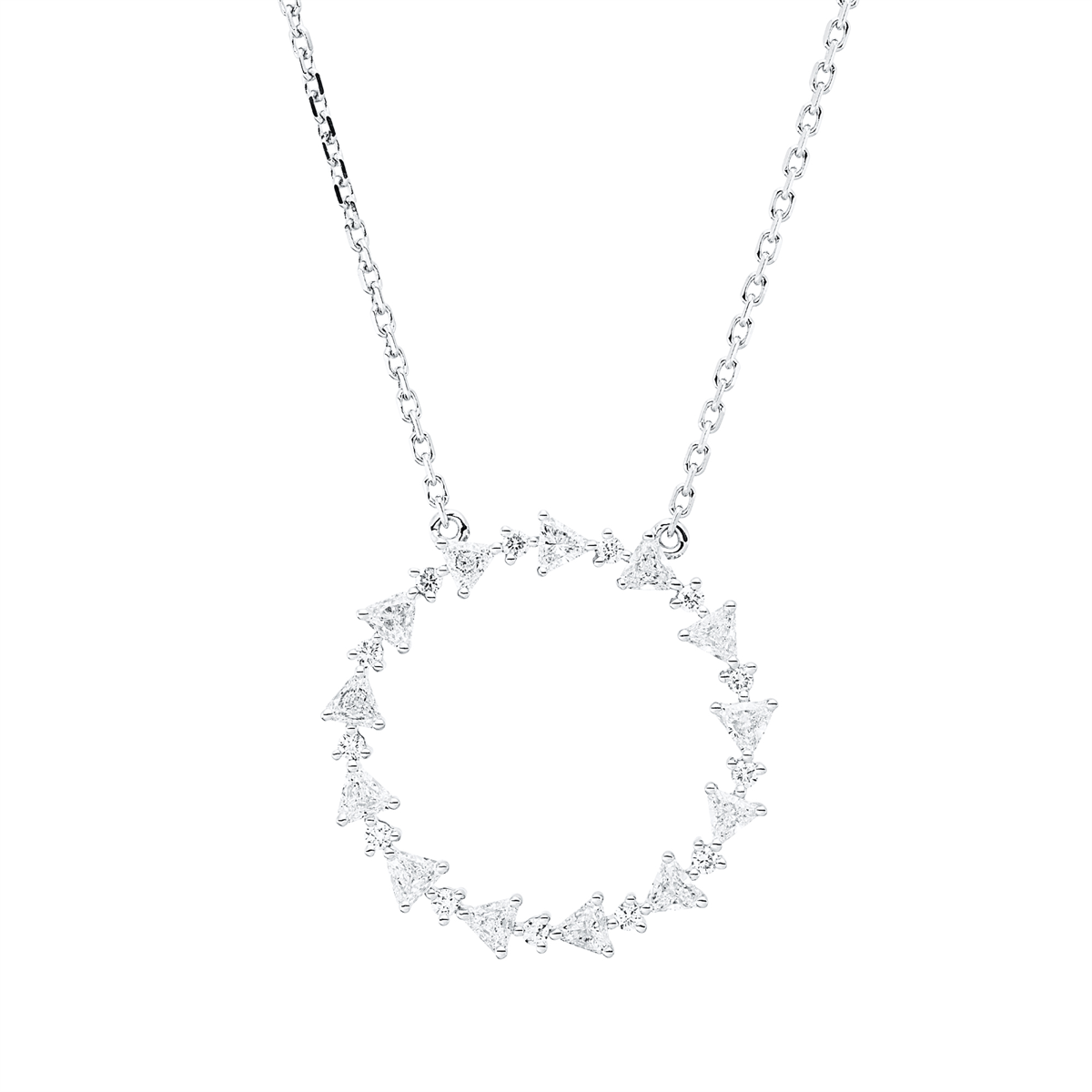 Mehrfachsteinbesatz Collier - 4R108