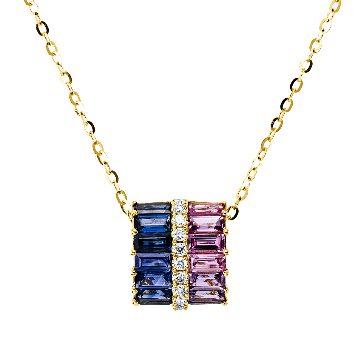 Rainbow & Multicolor Collier - 4R157