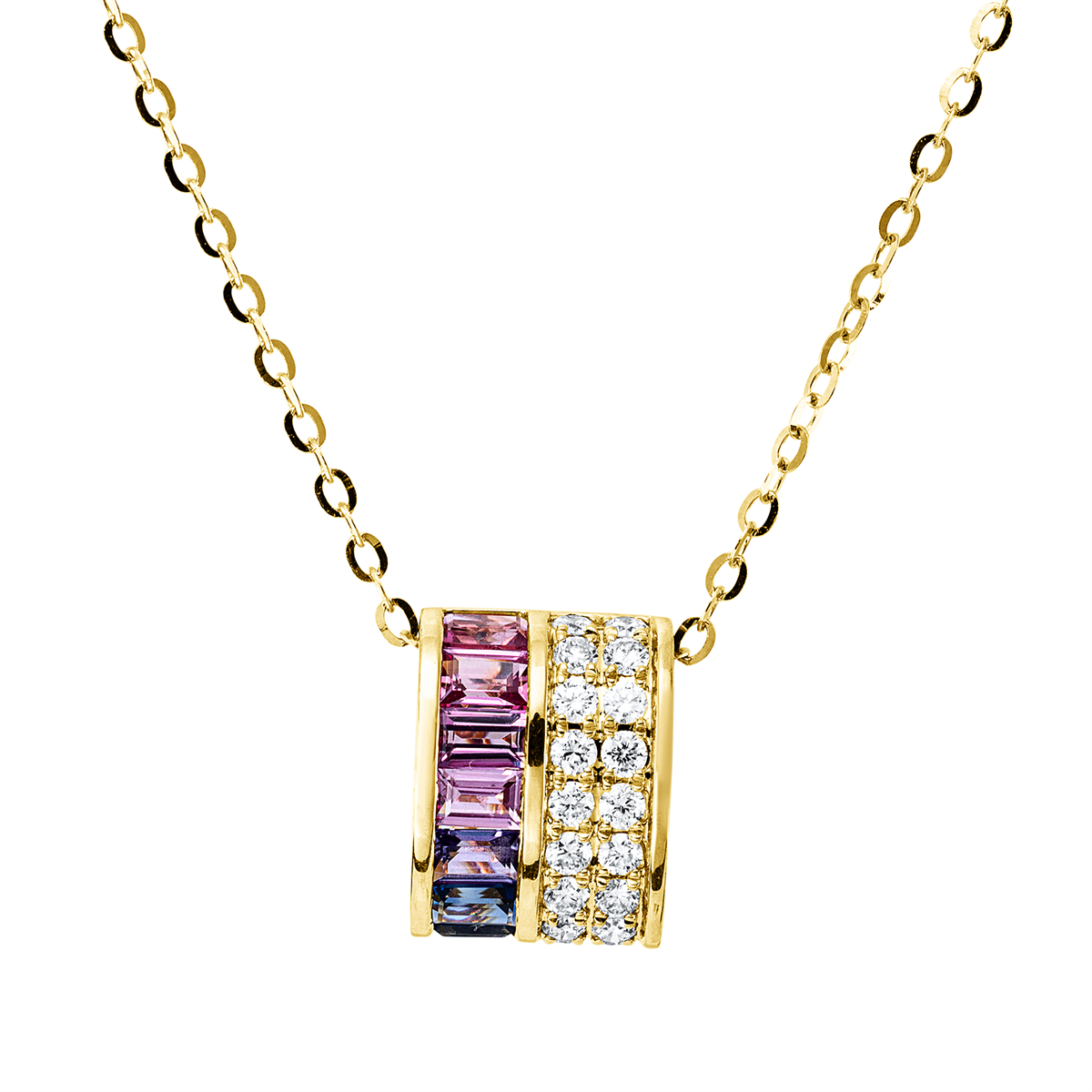 Rainbow & Multicolor Collier - 4R158