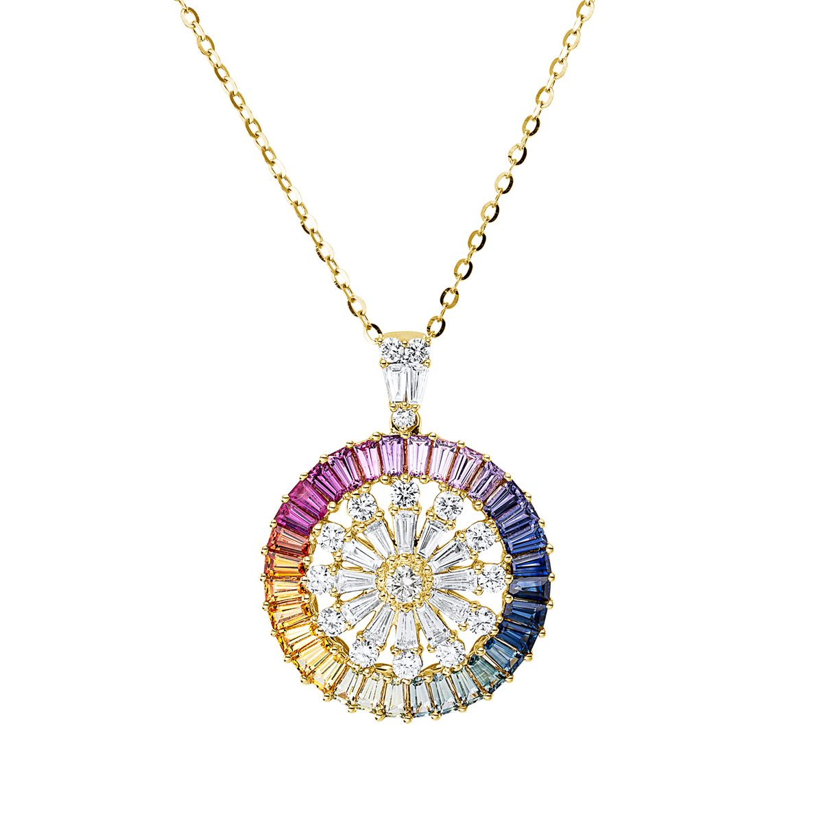 Rainbow & Multicolor Collier - 4R160