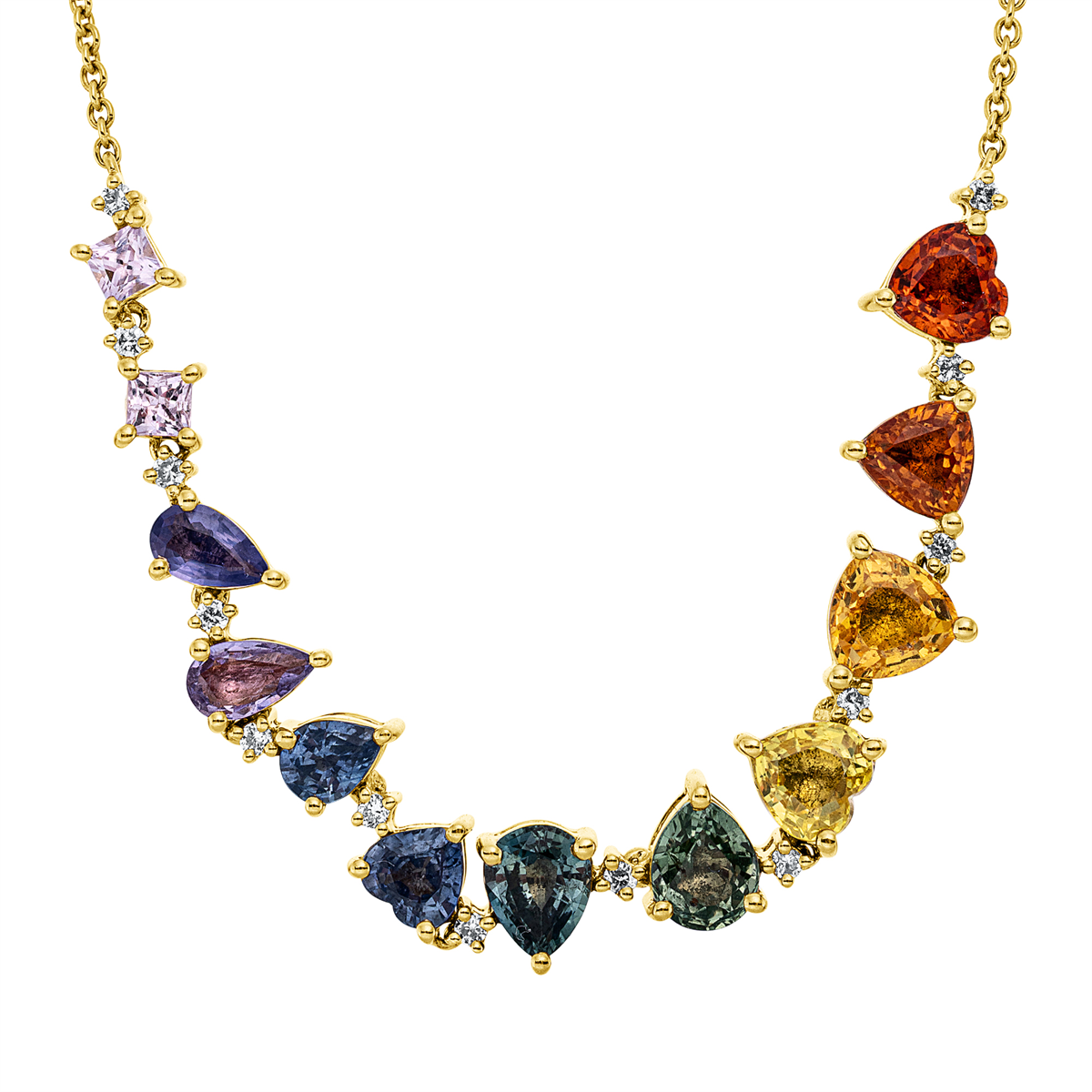 Rainbow & Multicolor Collier - 4R163