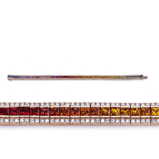 Rainbow & Multicolor Armband - 5C252