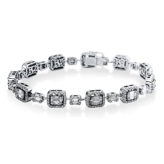 Baguette Illusion Armband - 5C265