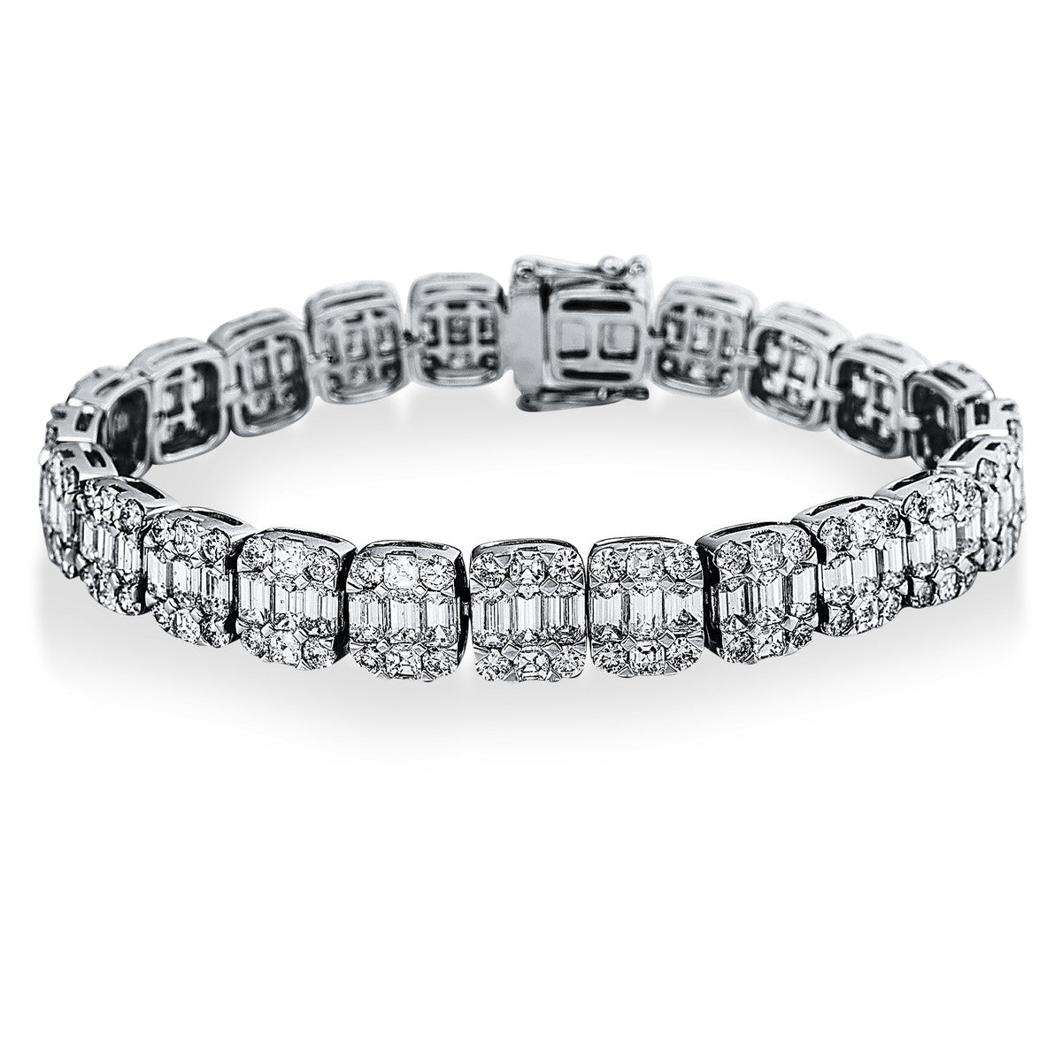 Baguette Illusion Armband - 5C266